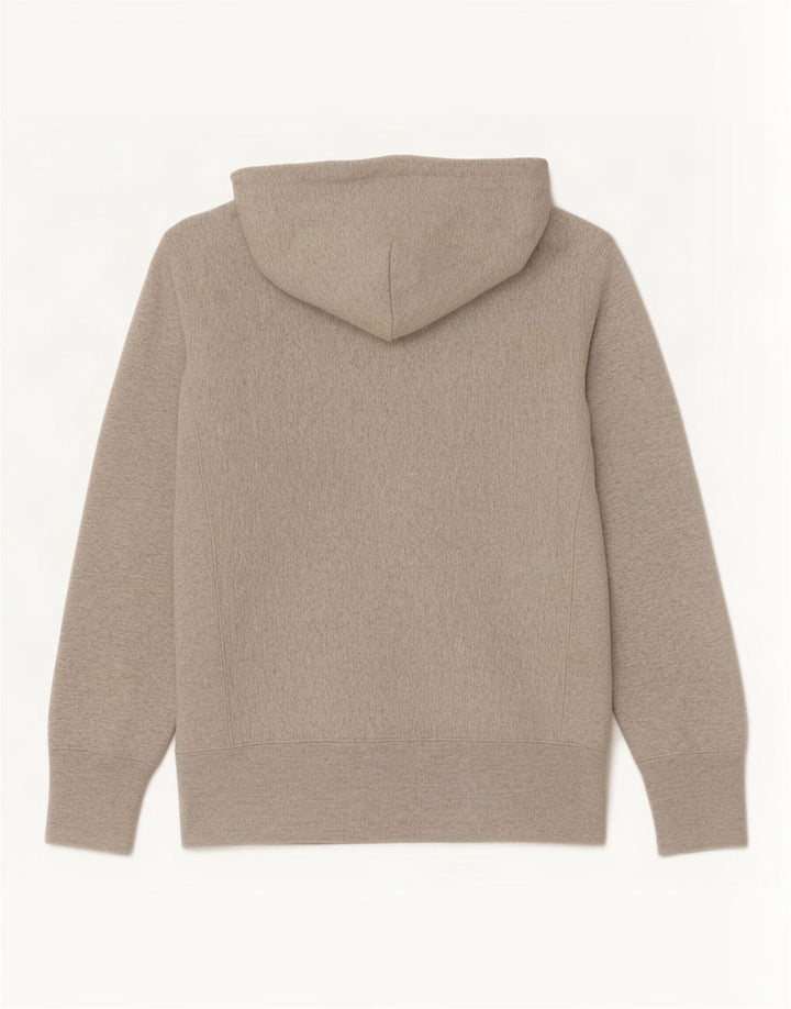 Champion Mens Reverse Weave Graphic Hoodie Jumper Medium Grey Cotton