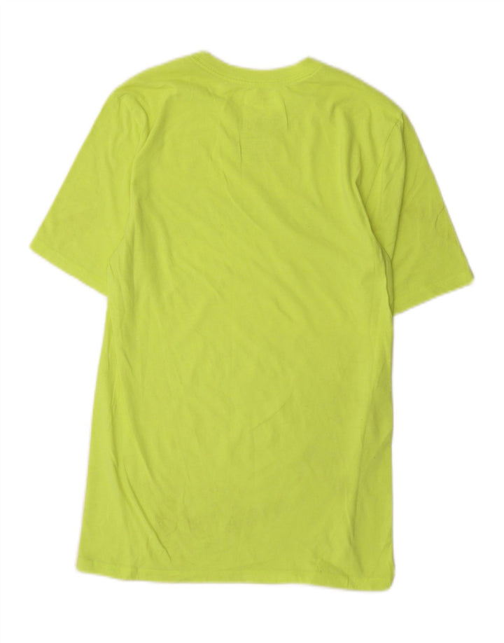 HURLEY Mens Graphic T-Shirt Top Small Green Polyester Vintage Hurley and Second-Hand Hurley from Messina Hembry 