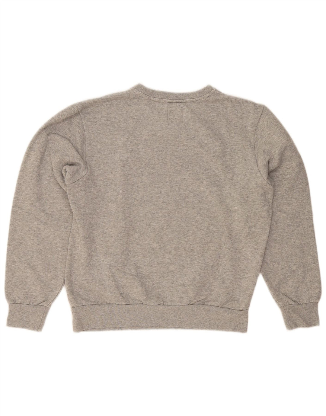 NORTH SAILS Womens Graphic Sweatshirt Jumper UK 14 Medium Grey Flecked