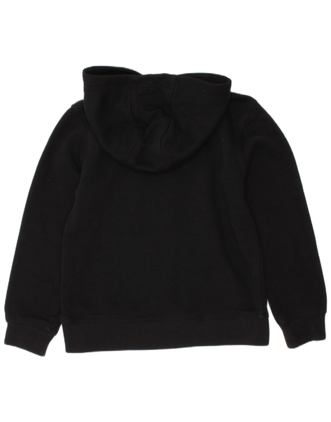 Nike Boys Hoodie Jumper 6-7 Years Large Black Cotton