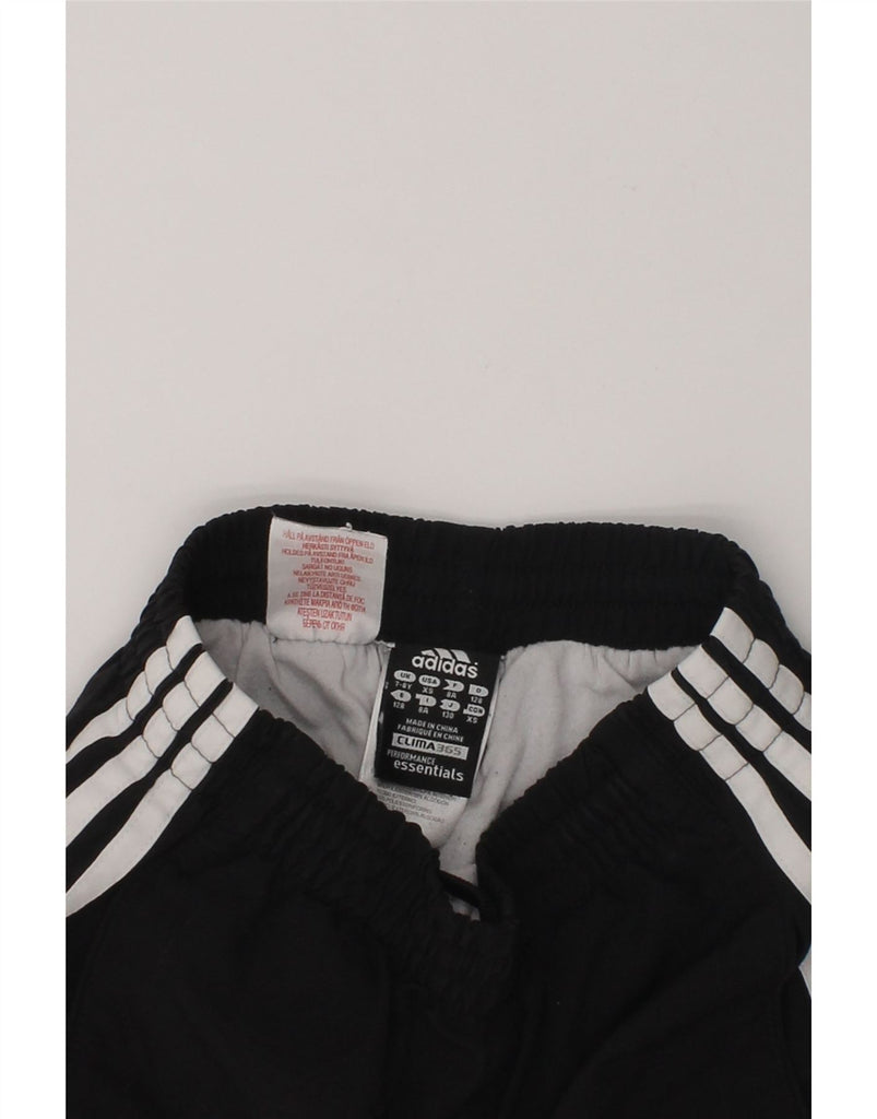 ADIDAS Girls Clima 365 Sport Shorts 7-8 Years XS  Black Polyester | Vintage Adidas | Thrift | Second-Hand Adidas | Used Clothing | Messina Hembry 