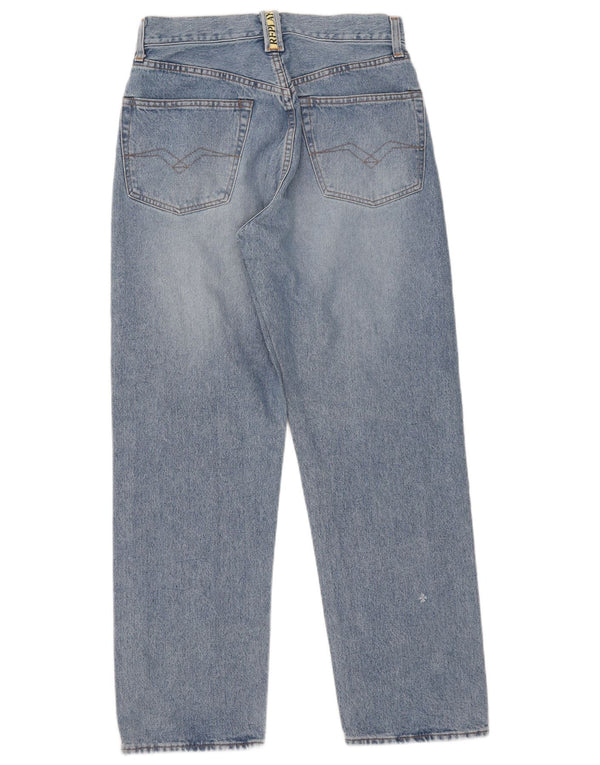 Replay Womens 901 High Waist Tapered Jeans W31 L29 Blue Cotton