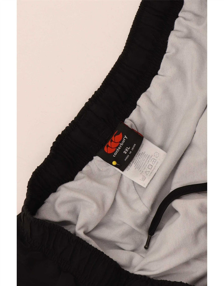 Canterbury Mens Tracksuit Trousers 3XL Black Polyester