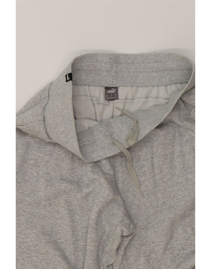 PUMA Mens Tracksuit Trousers Joggers Medium Grey Cotton Vintage Puma and Second-Hand Puma from Messina Hembry 