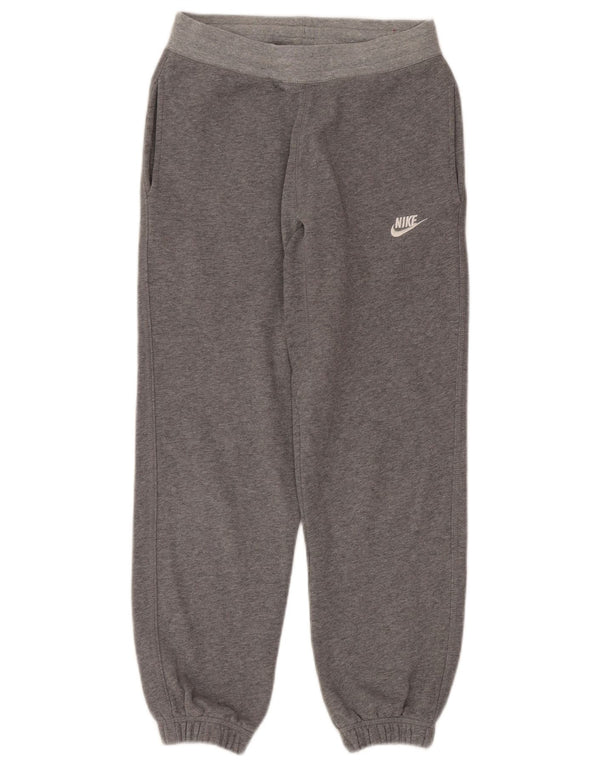 Nike Mens Tracksuit Trousers Joggers Small  Grey Cotton