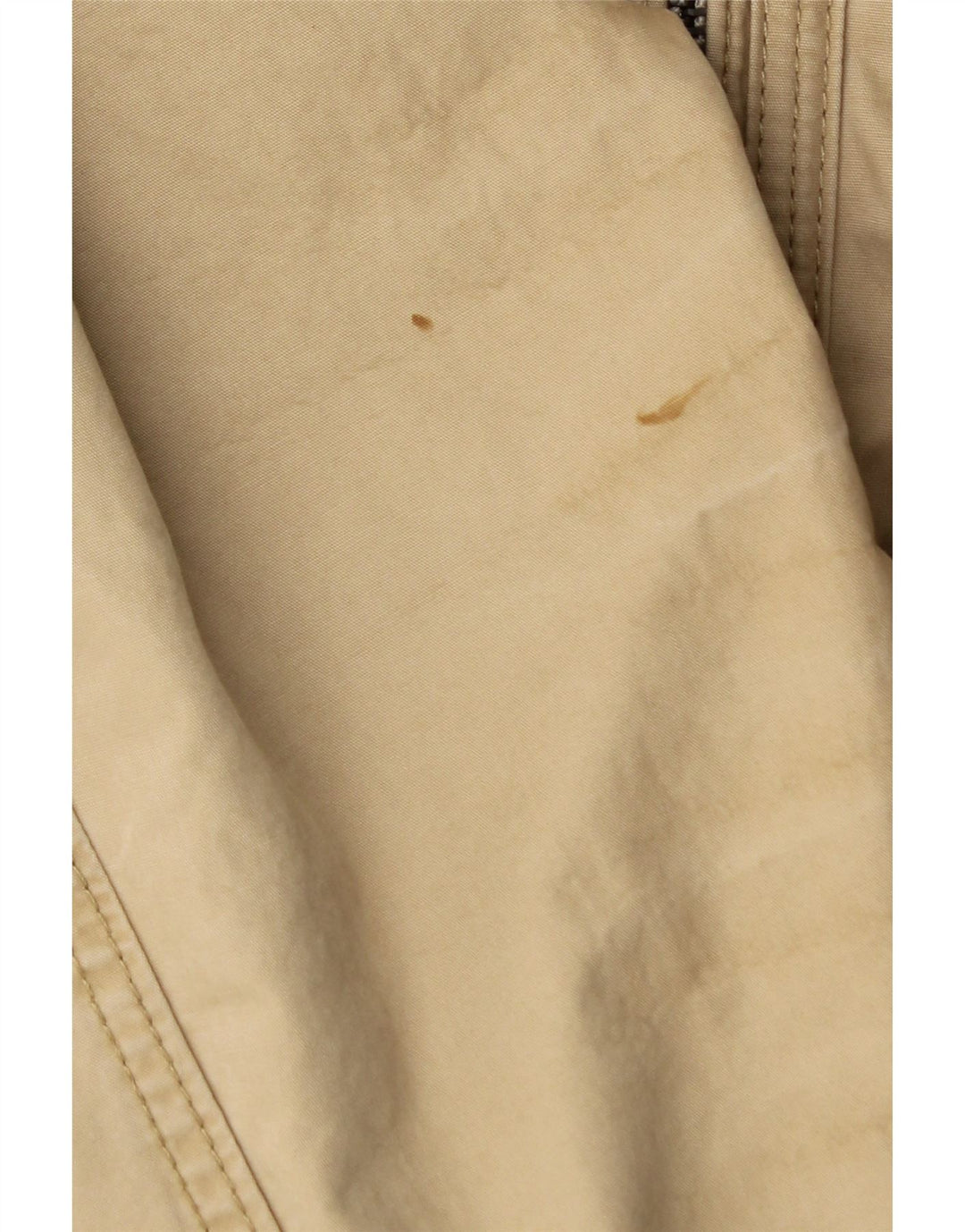 HOLLISTER Mens Bomber Jacket UK 42 XL Beige Cotton