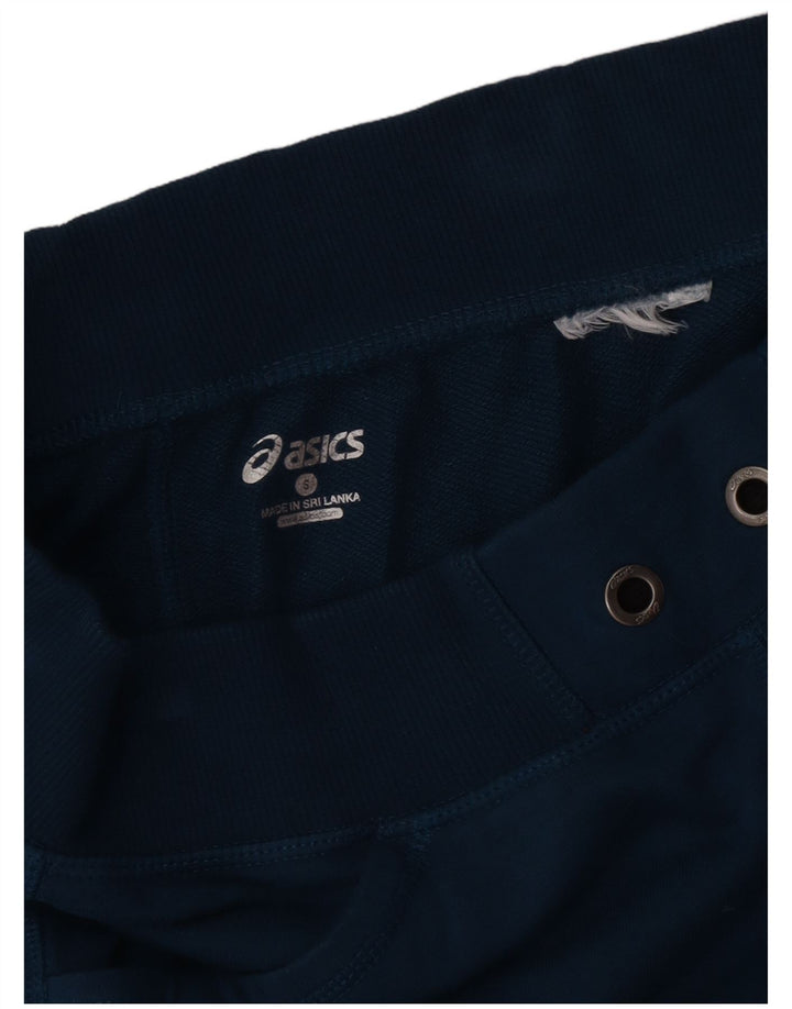 Asics Womens Tracksuit Trousers Joggers UK 8 Small  Blue