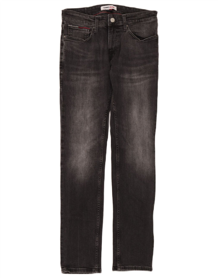 Tommy Jeans Mens Slim W31 L32 Grey Cotton