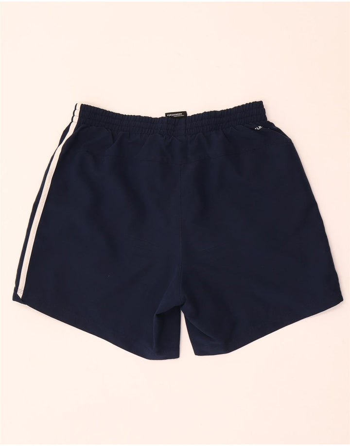 Adidas Mens Climalite Sport Shorts Medium Navy Blue Polyester