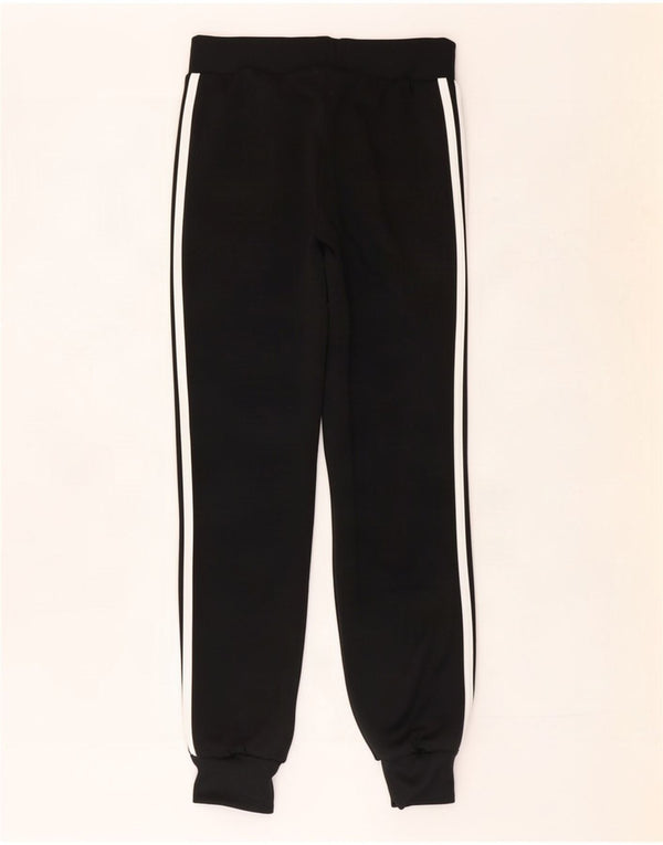 Adidas Womens Tracksuit Trousers Joggers UK 8 Small Black Polyester