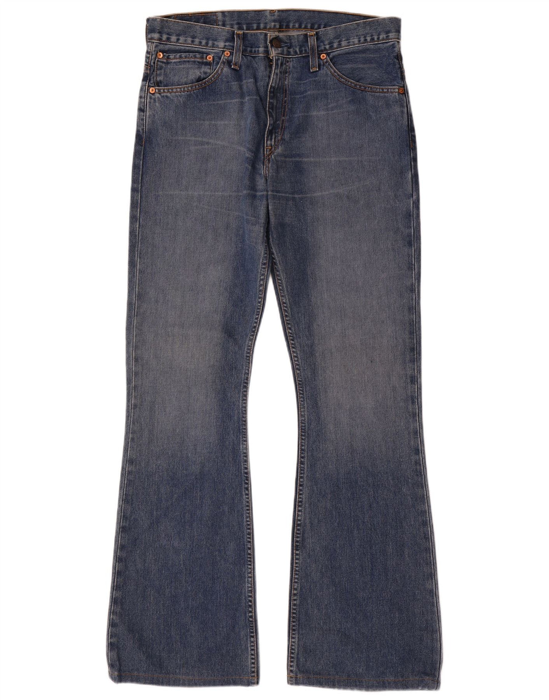 Levi's Womens 516 High Waist Bootcut Jeans W34 L36 Blue Cotton