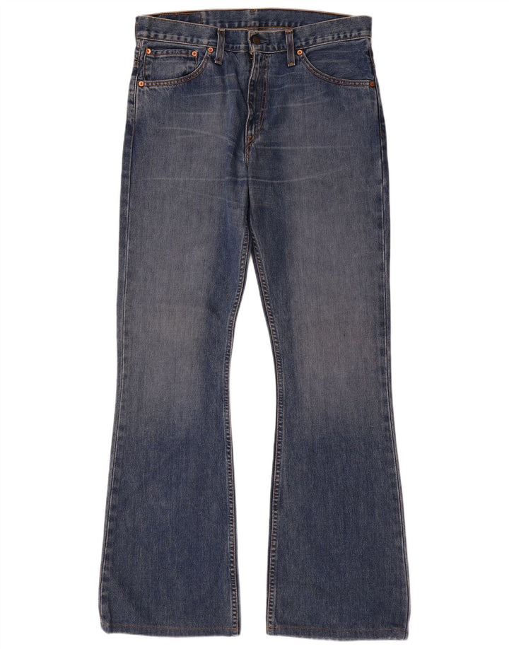 Levi's Womens 516 High Waist Bootcut Jeans W34 L36 Blue Cotton