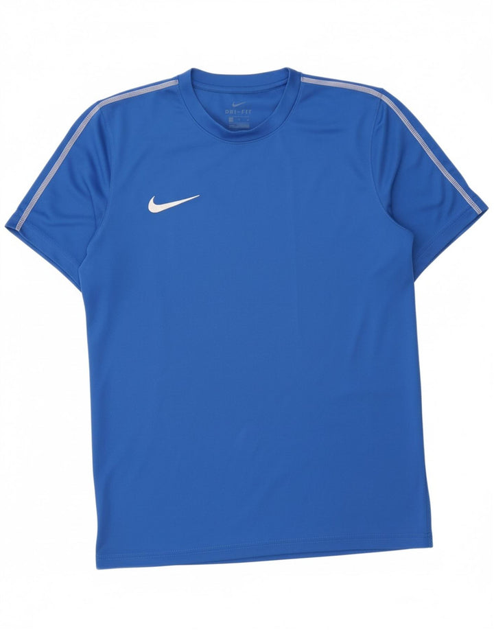 ADIDAS Mens T-Shirt Top Medium Blue Sports