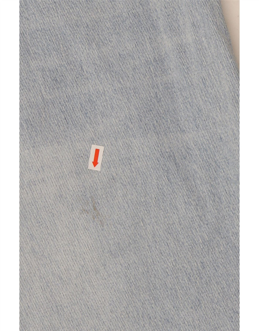 ZARA Mens Wide Leg Jeans EU 36 XS W29 L31 Blue Cotton