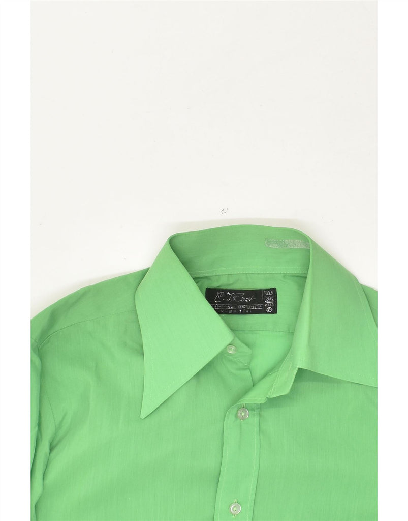 VINTAGE Mens Shirt Medium Green | Vintage Vintage | Thrift | Second-Hand Vintage | Used Clothing | Messina Hembry 