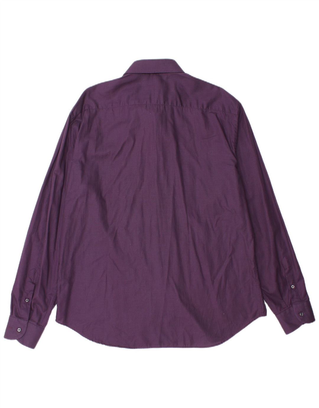ROCCOBAROCCO Mens Shirt Size 18 45 2XL Purple Cotton