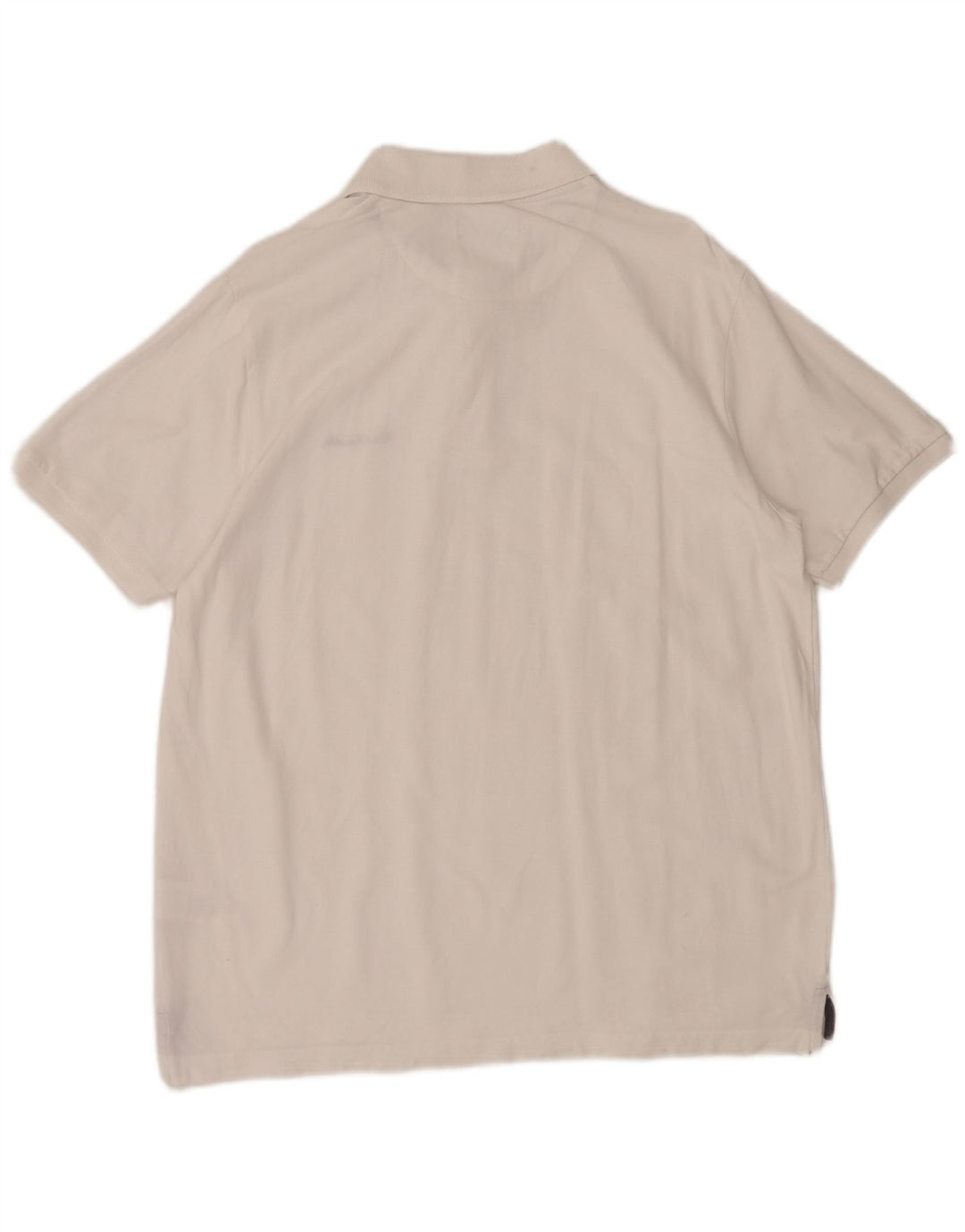 Pierre Cardin Mens Polo Shirt XL White Cotton