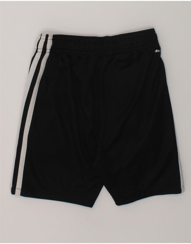 ADIDAS Boys Sport Shorts 7-8 Years Black Polyester | Vintage Adidas | Thrift | Second-Hand Adidas | Used Clothing | Messina Hembry 