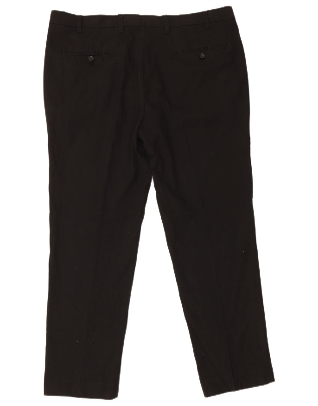 Marks & Spencer Mens Slim Suit Trousers W38 L29 Black Polyester