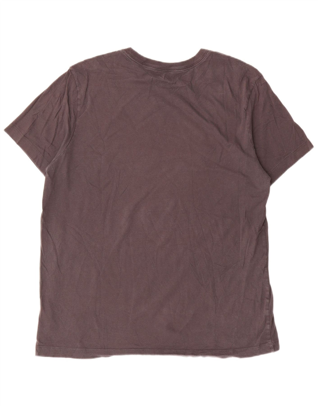 Nike Mens Graphic T-Shirt Top Large Grey Cotton