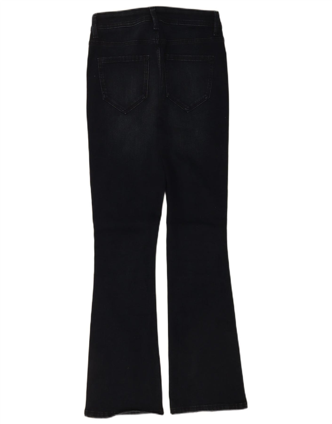 Marks & Spencer Womens Slim Flared Jeans UK 8 Small W26 L28 Navy Blue