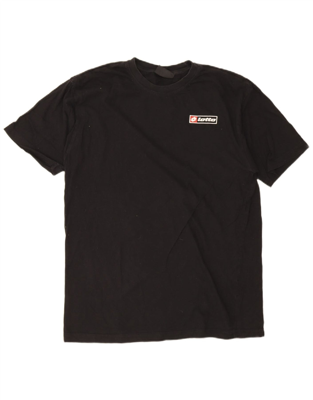 Lotto Mens T-Shirt Top Large Black