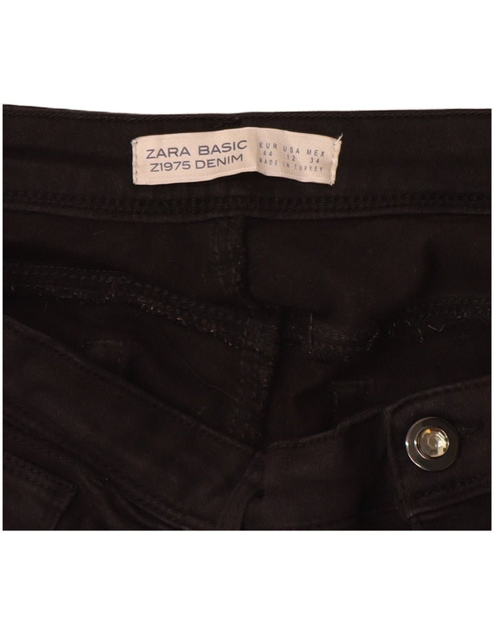 Zara Womens Skinny Jeans EU 44 XL W32 L28 Black