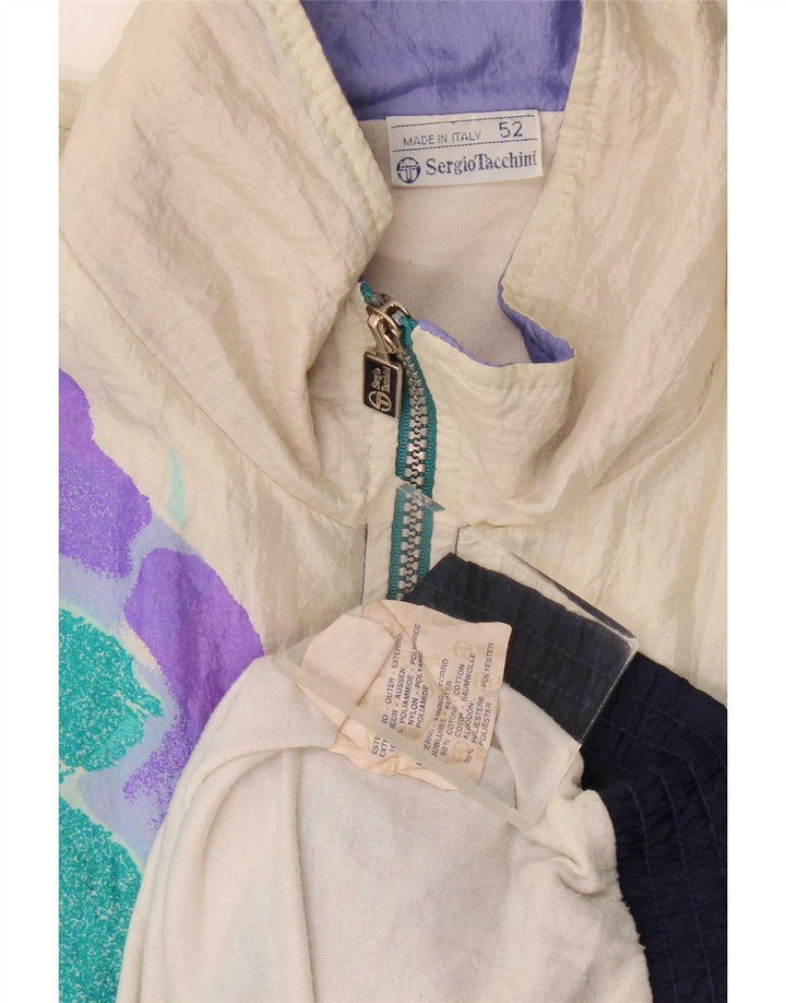 Sergio Tacchini Mens Tracksuit Top Jacket IT 52 Large Multicoloured