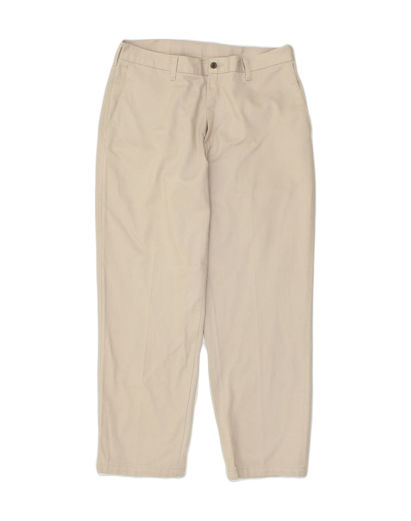 LEE Mens Tapered Chino Trousers W34 L30 Beige Cotton | Vintage Lee | Thrift | Second-Hand Lee | Used Clothing | Messina Hembry 