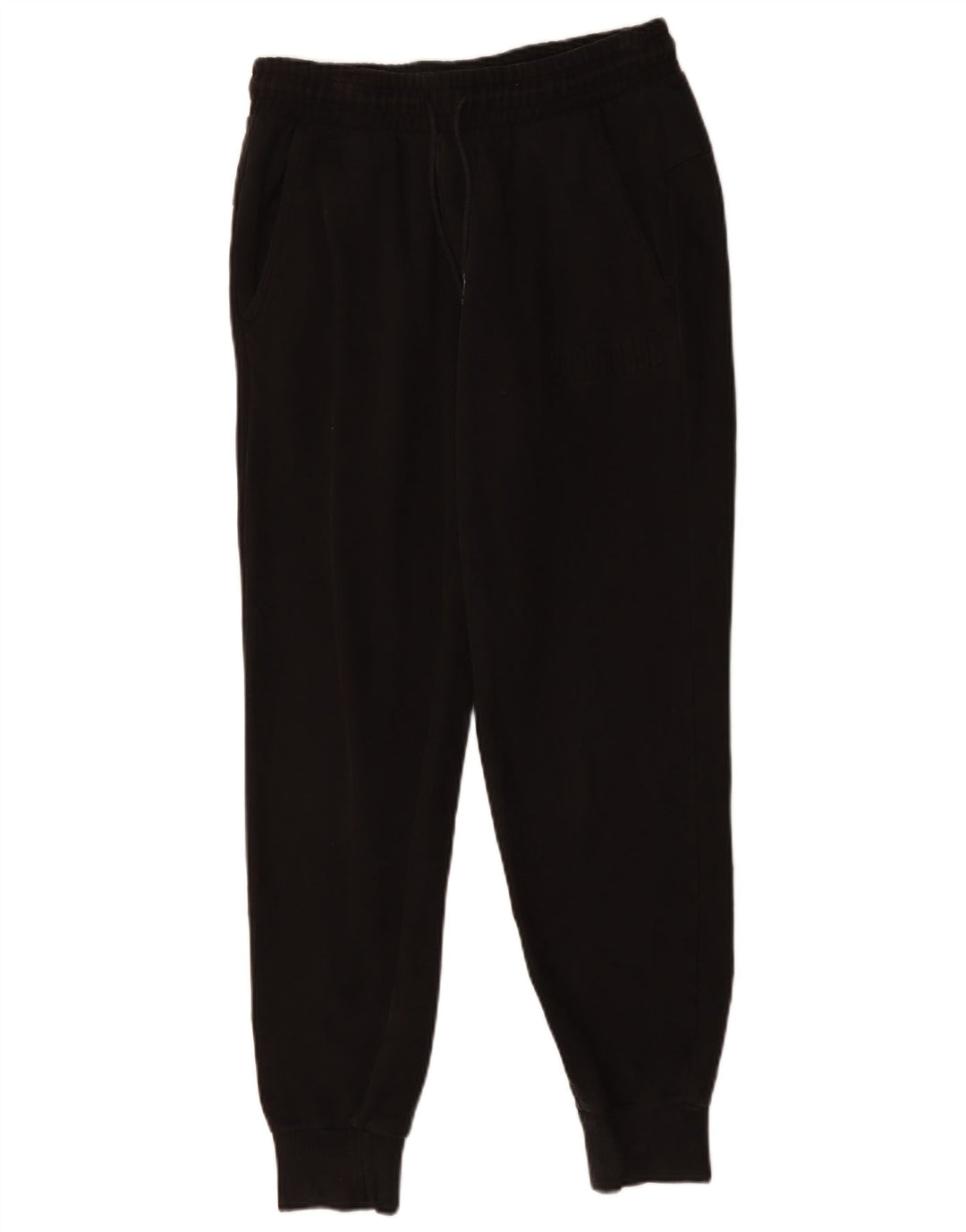 PUMA Mens Tracksuit Trousers Joggers Small Black Cotton