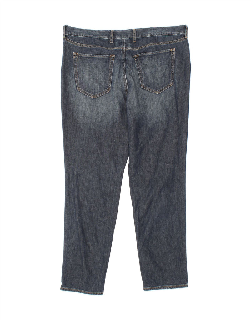 EDDIE BAUER Womens Boyfriend Slim Jeans US 14 XL W38 L32 Blue Cotton Vintage Eddie Bauer and Second-Hand Eddie Bauer from Messina Hembry 