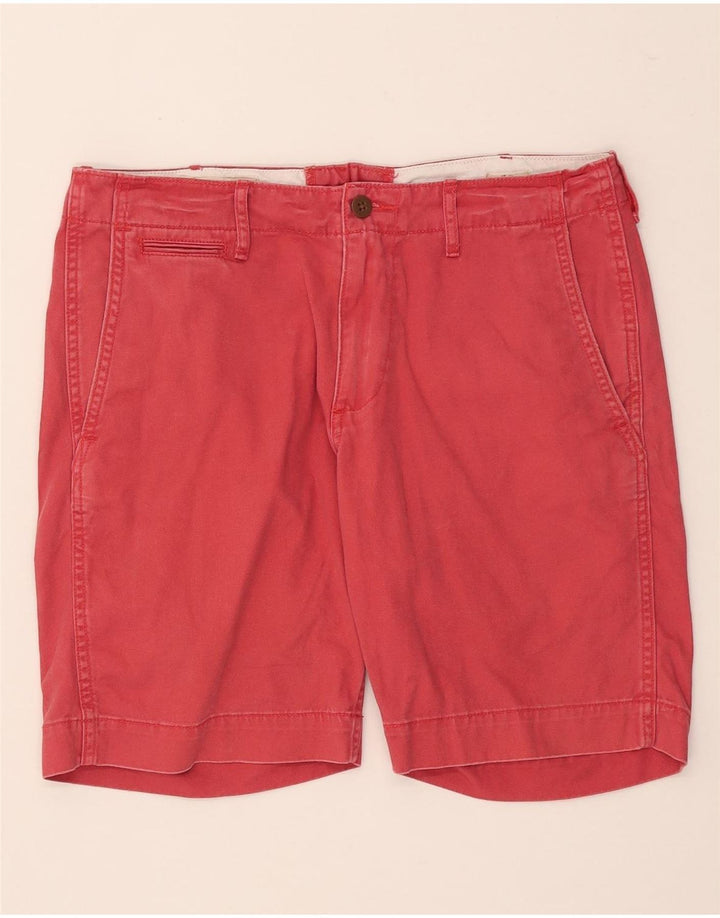 Ralph Lauren Mens Denizen Chino Shorts W32 Medium Red Cotton