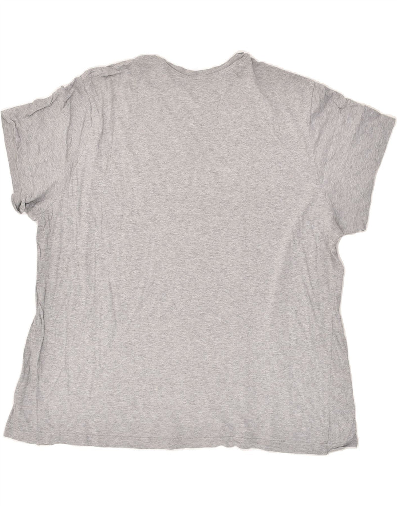 REEBOK Mens Graphic T-Shirt Top 3XL Grey | Vintage Reebok | Thrift | Second-Hand Reebok | Used Clothing | Messina Hembry 