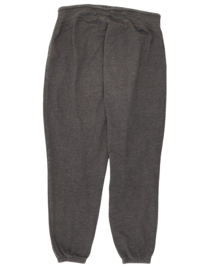 Gap Womens Graphic Tracksuit Trousers Joggers UK 14 Medium  Grey Cotton
