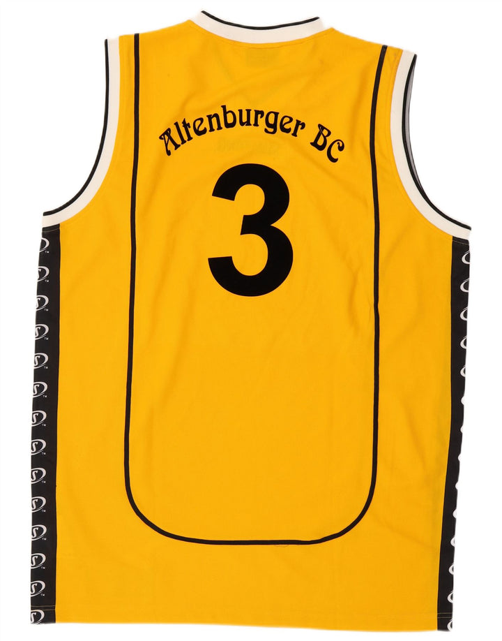 SPALDING Mens Graphic 2 Piece Set 3XL  Yellow Colourblock Polyester