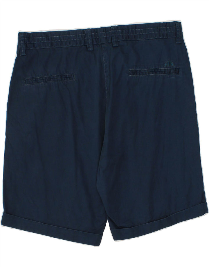 ELLESSE Womens Chino Shorts IT 44 Medium W30  Navy Blue Vintage Ellesse and Second-Hand Ellesse from Messina Hembry 