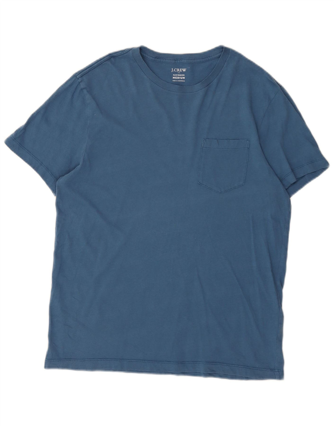 J. CREW Mens Slim Fit T-Shirt Top Medium Blue Cotton