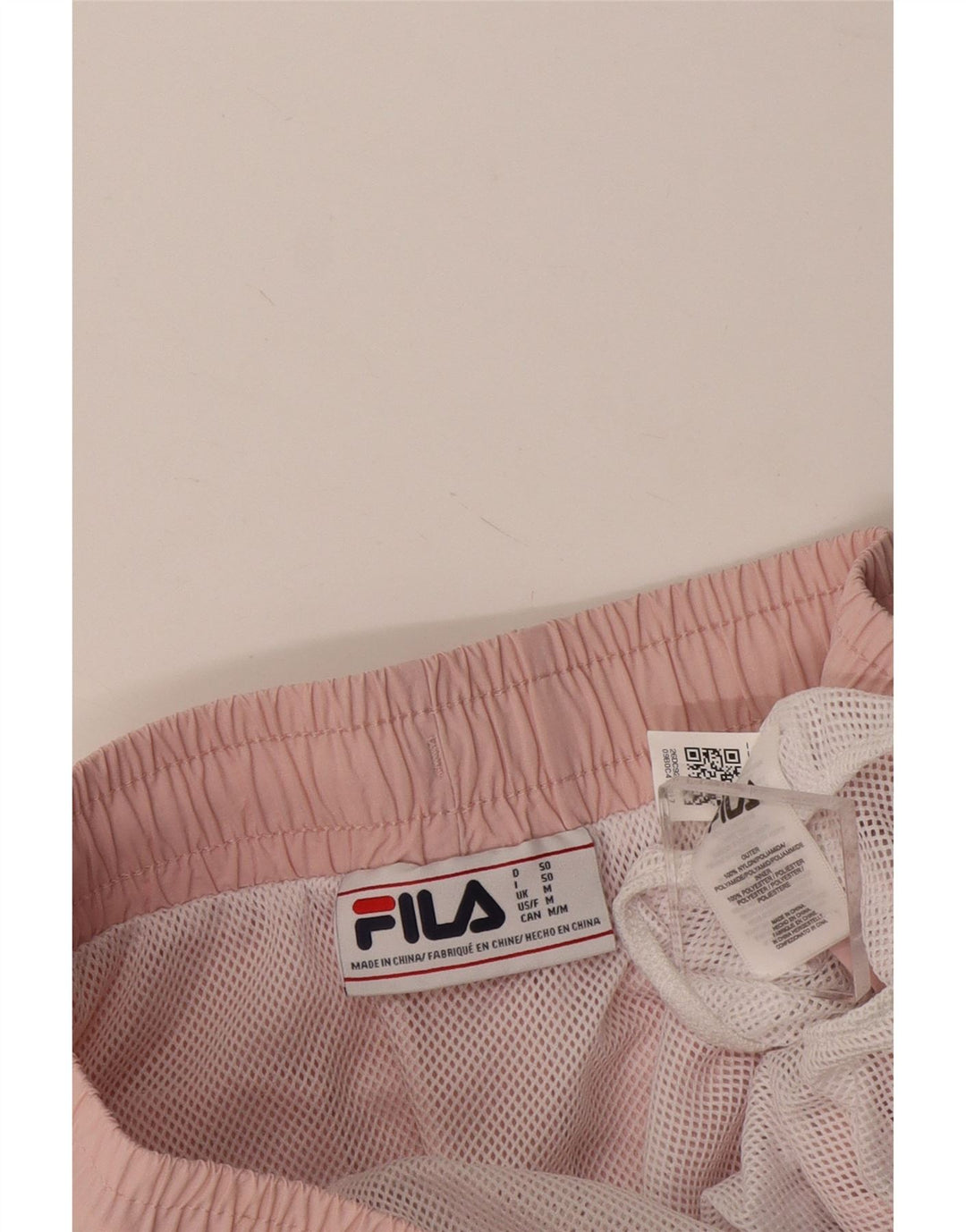 Fila Mens Swimming Shorts Medium Pink Nylon