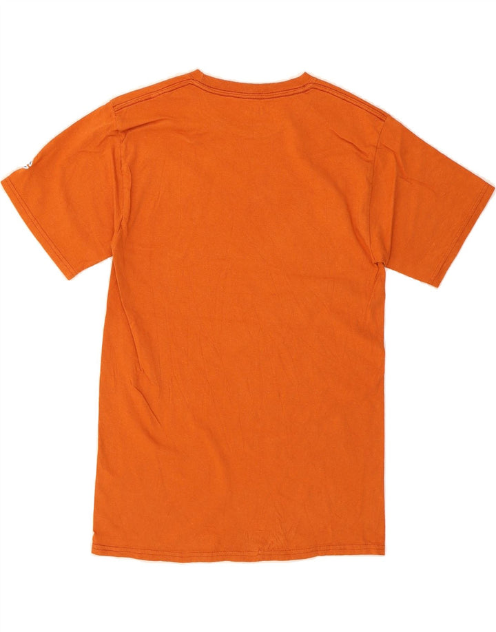 CHAMPION Mens Texas Graphic T-Shirt Top Small Orange Vintage Champion and Second-Hand Champion from Messina Hembry 