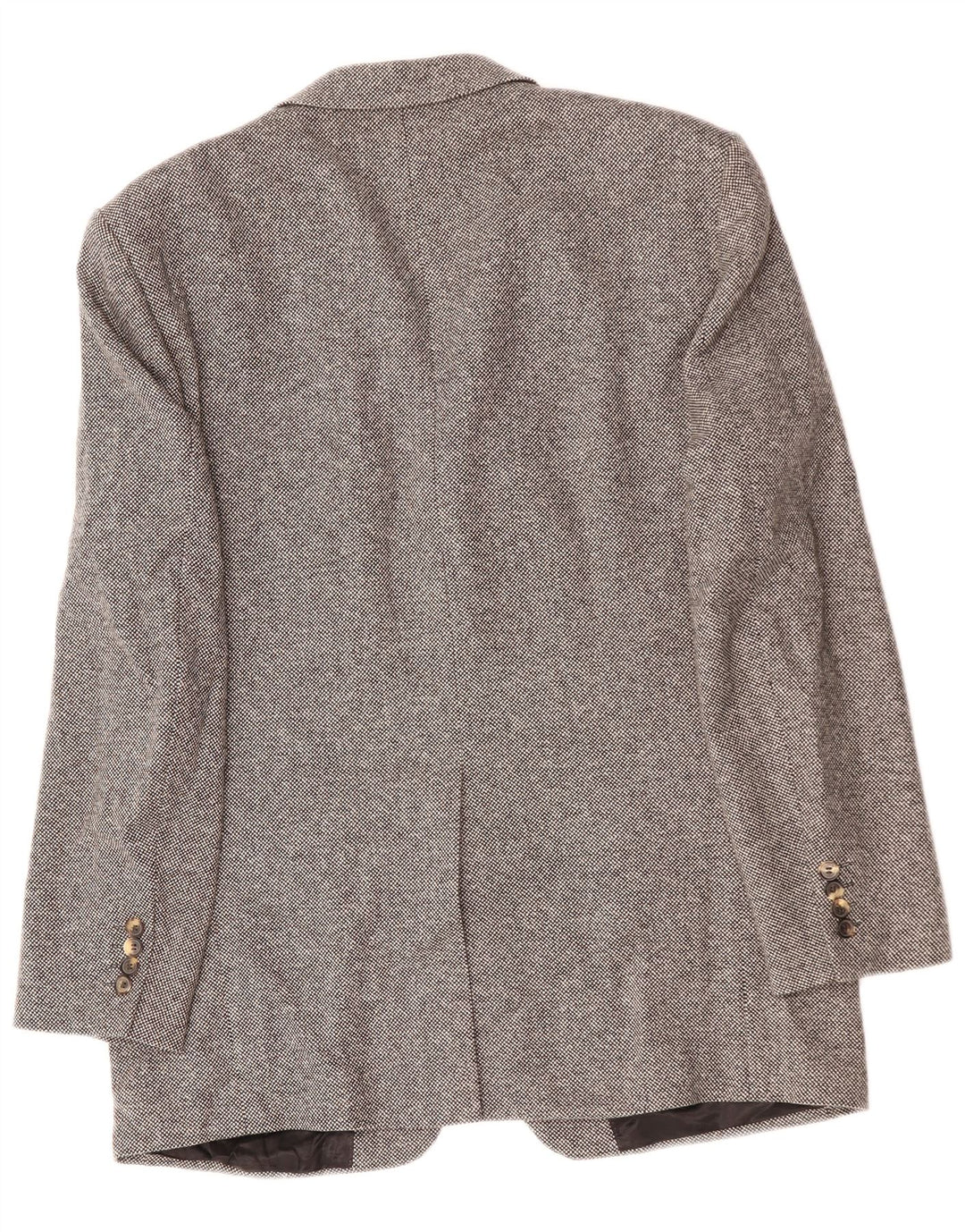 KARL LAGERFELD Mens 3 Button Blazer Jacket UK 40 Large Grey Wool