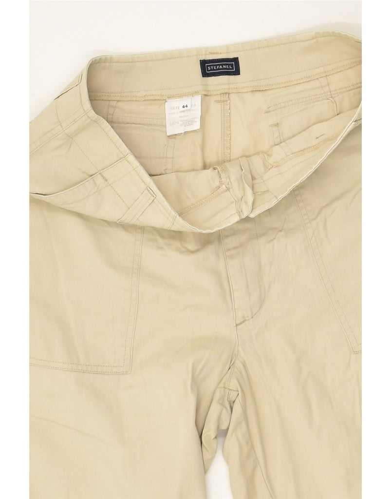 STEFANEL Womens Chino Shorts IT 44 Medium W30  Beige Cotton | Vintage Stefanel | Thrift | Second-Hand Stefanel | Used Clothing | Messina Hembry 