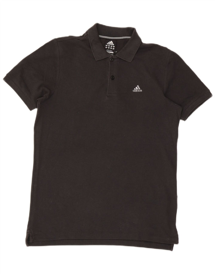 Adidas Mens Clima 365 Polo Shirt Medium Black Cotton