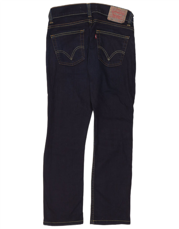 Levi's Mens 506 Standard Fit Straight Jeans W32 L28 Navy Blue