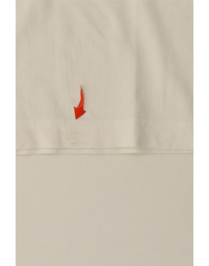 Puma Mens Graphic T-Shirt Top Large White