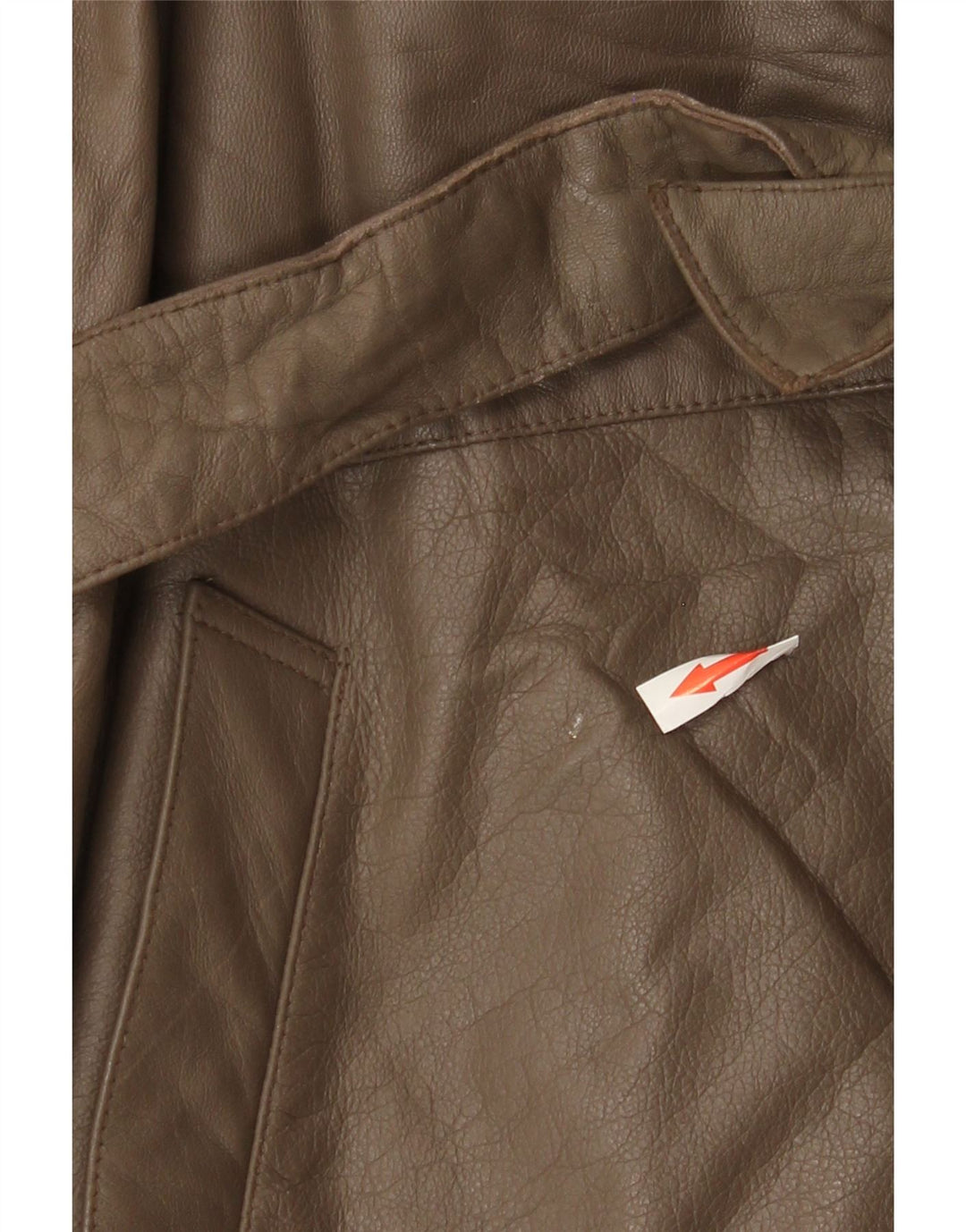 Vintage Mens Leather Jacket IT 56 3XL Brown