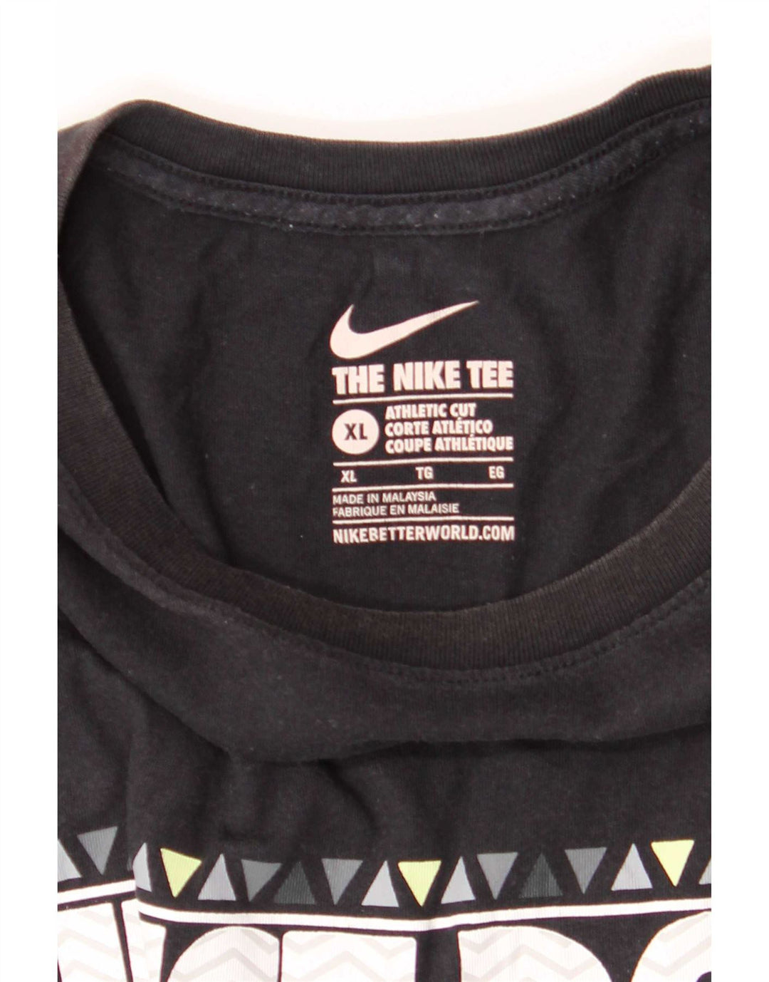 Nike Mens Graphic T-Shirt Top XL Black