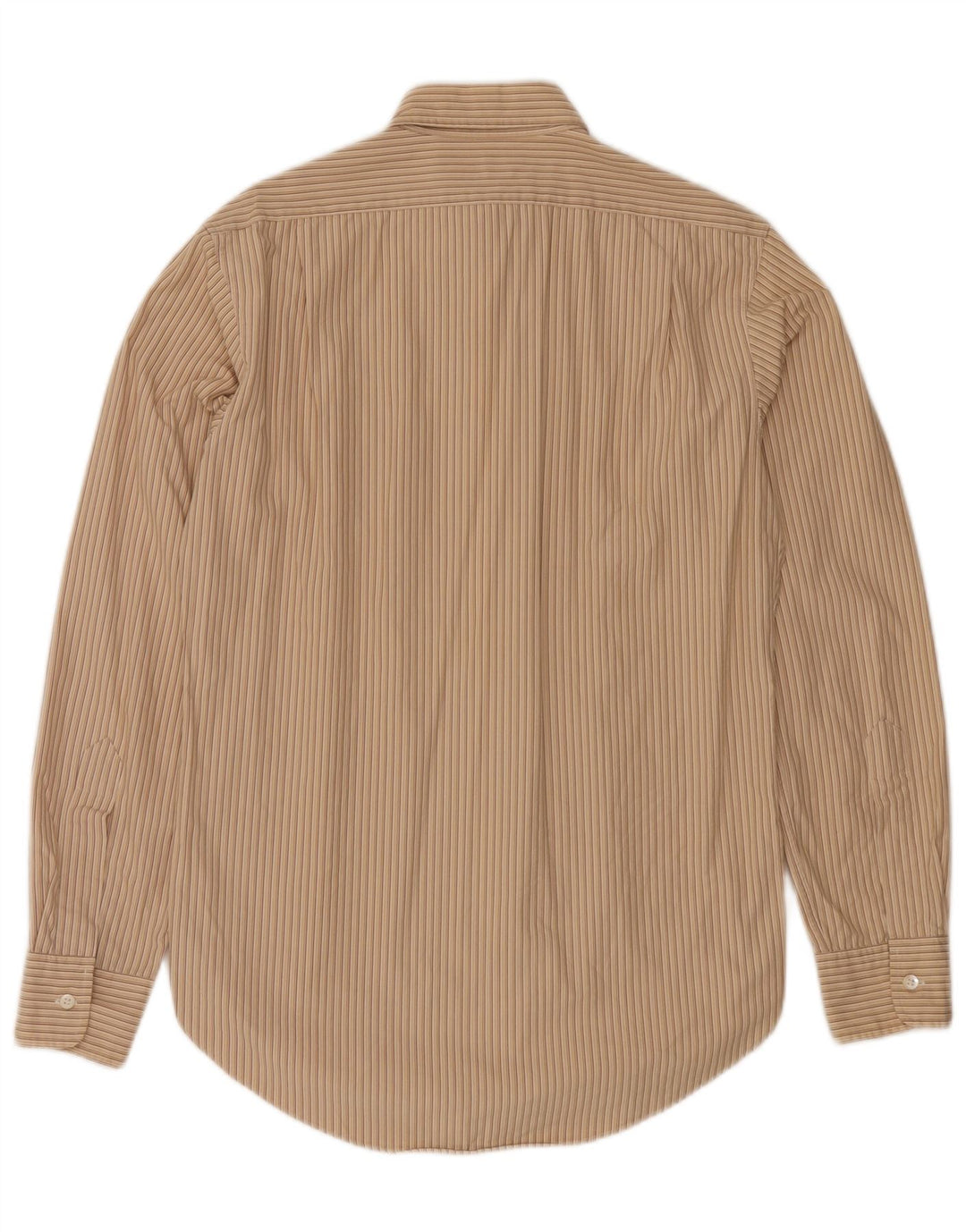 Ralph Lauren Mens Shirt Small Beige Striped