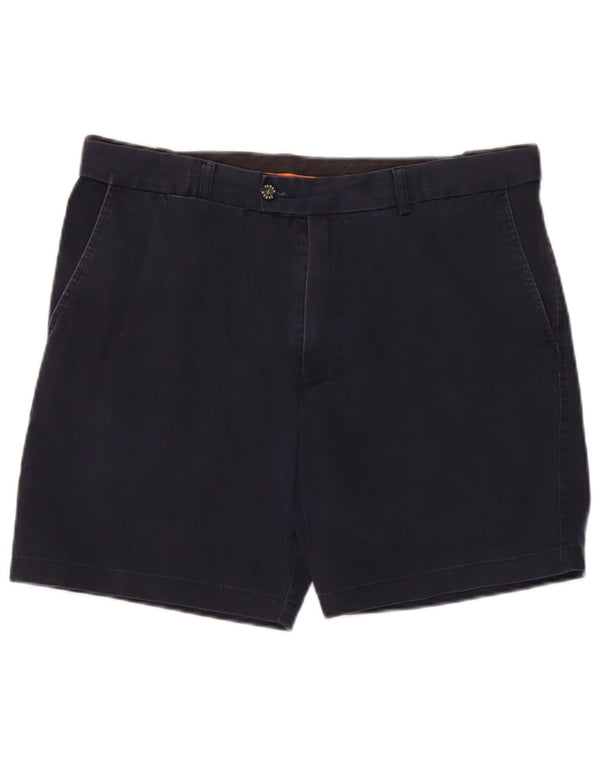 Farah Mens Classic Chino Shorts W36 Large Navy Blue