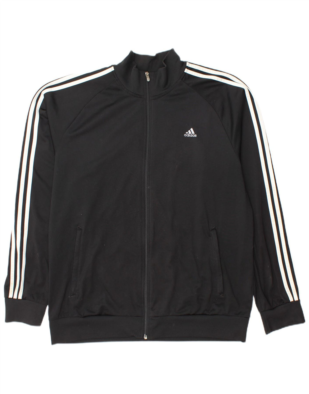 Adidas Mens Clima 365 Tracksuit Top Jacket XL Black Polyester