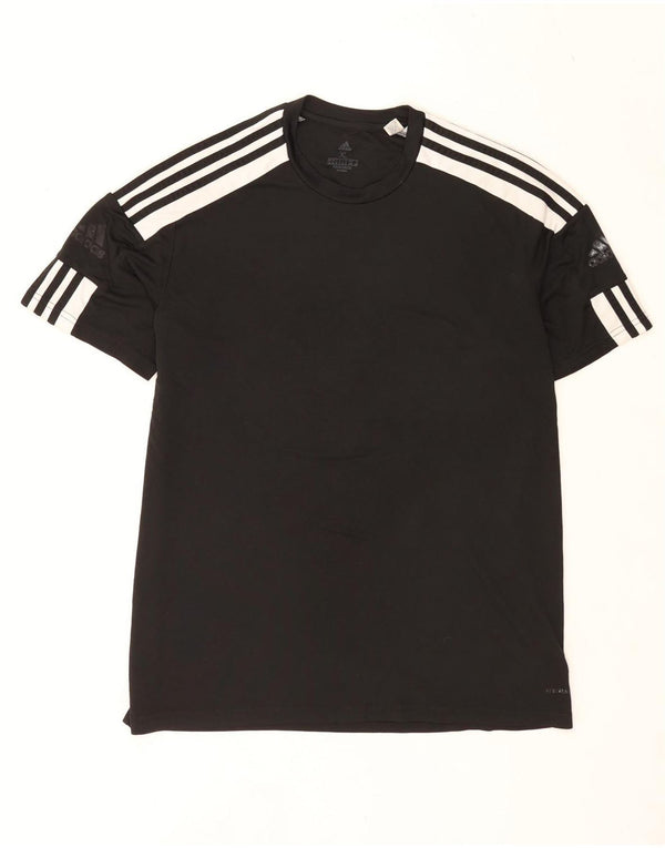 Adidas Mens Aeroready T-Shirt Top XL Black Colourblock Polyester